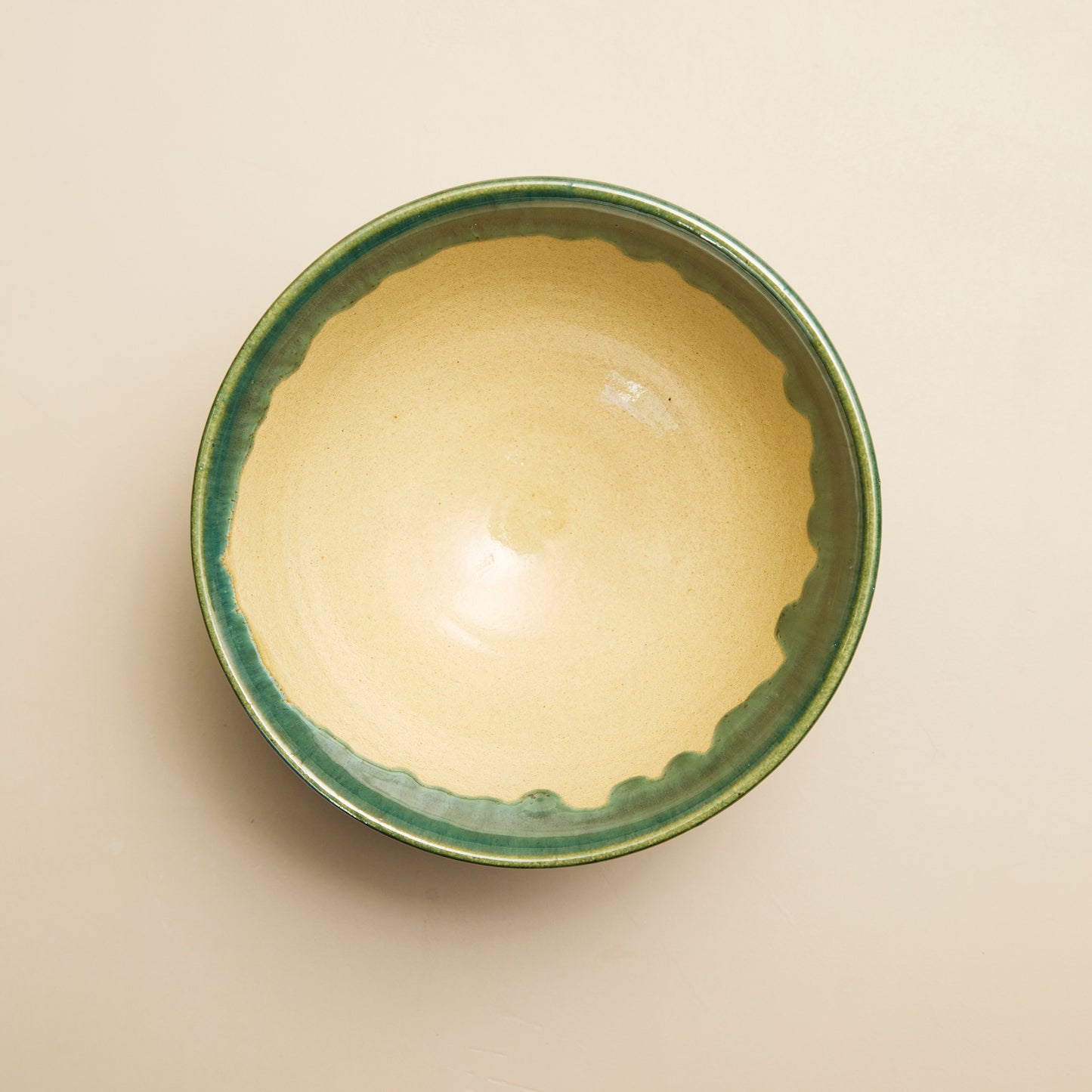 龍門司焼 川原史郎 丼【三彩】