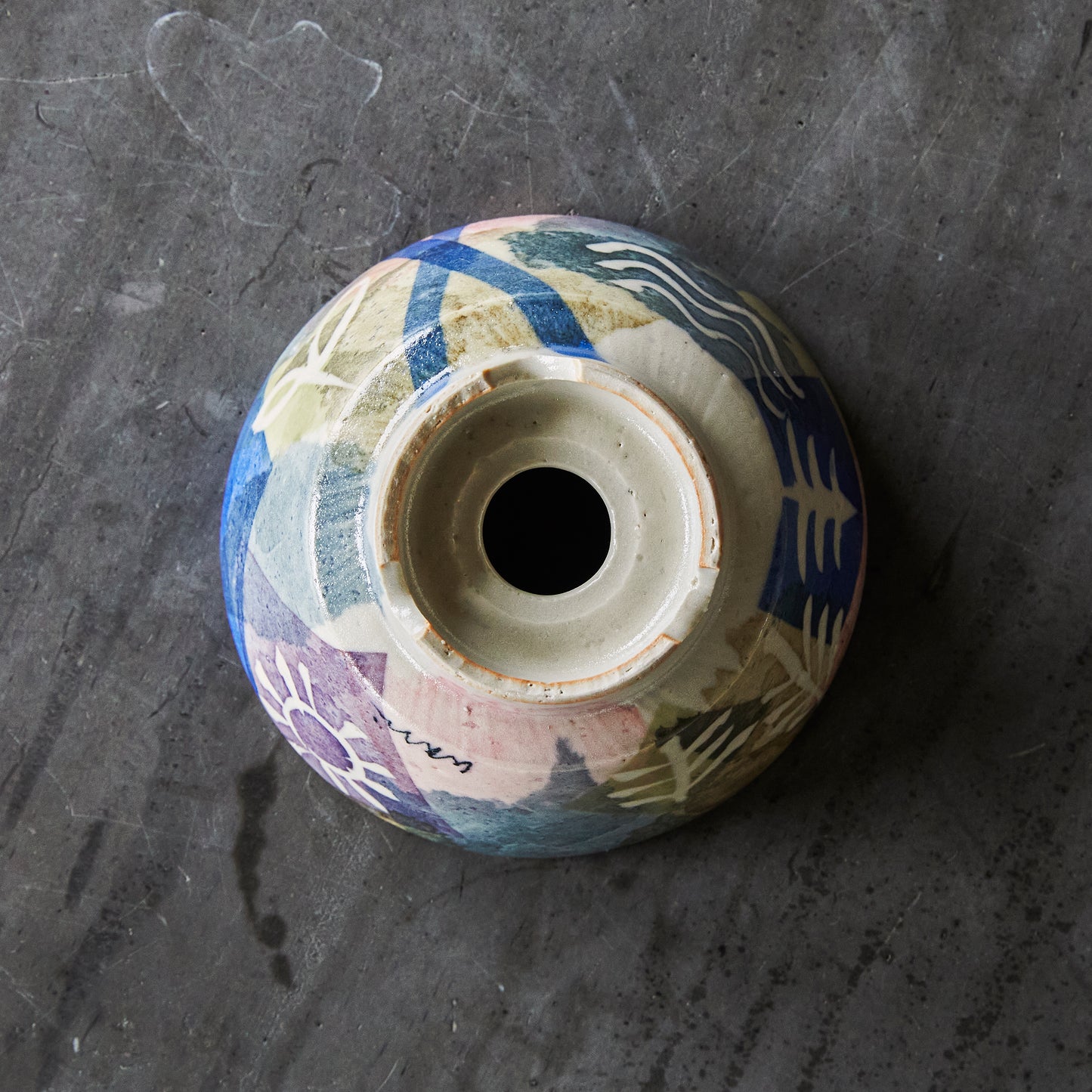 studio wani flower pot Sサイズ【B pattern】