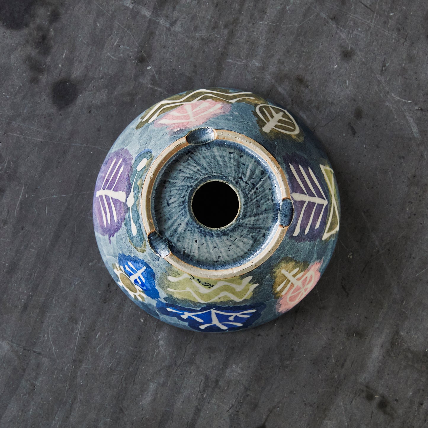 studio wani flower pot Lサイズ【A pattern】