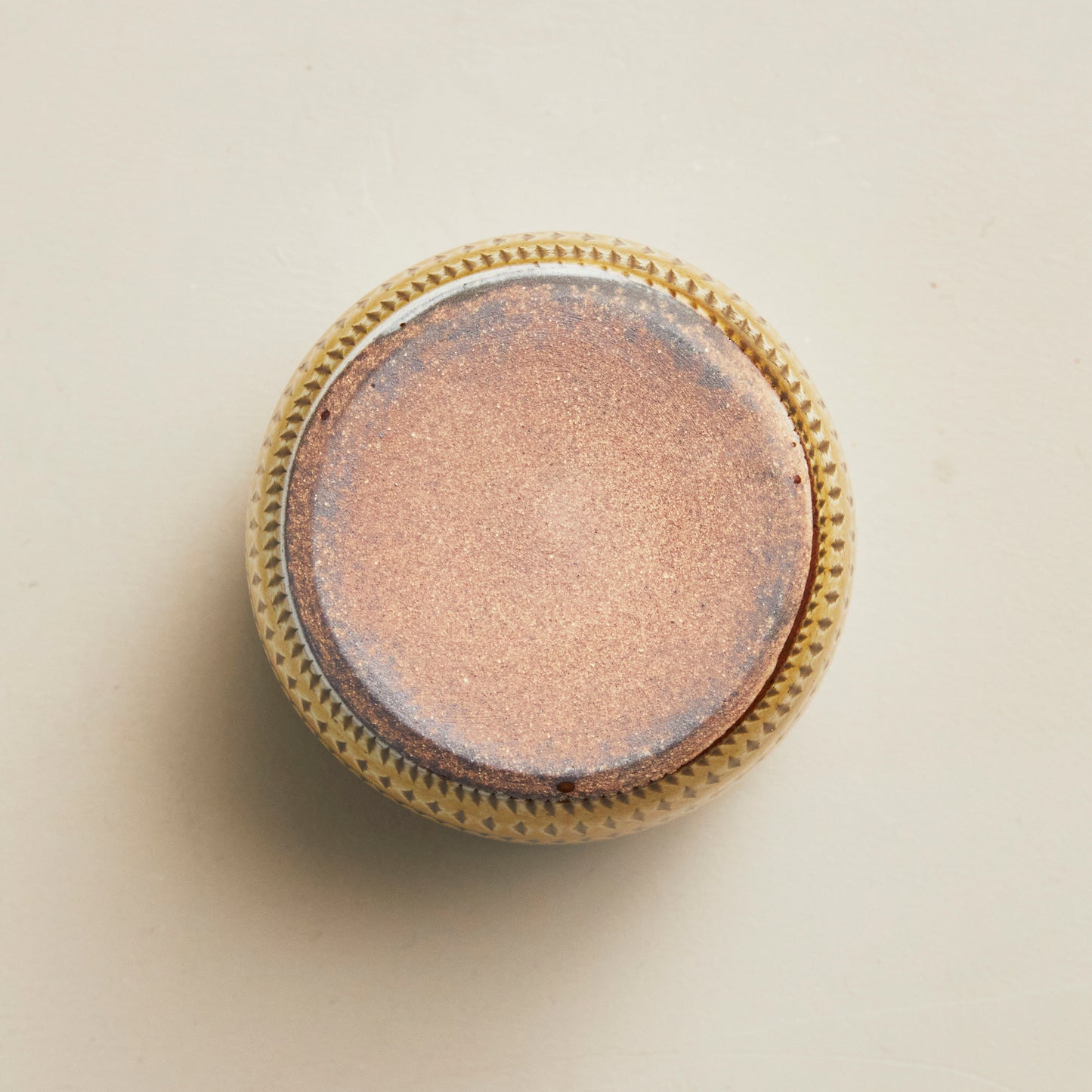 小石原焼 太田哲三窯 筒型コップ【飛びかんな・飴】