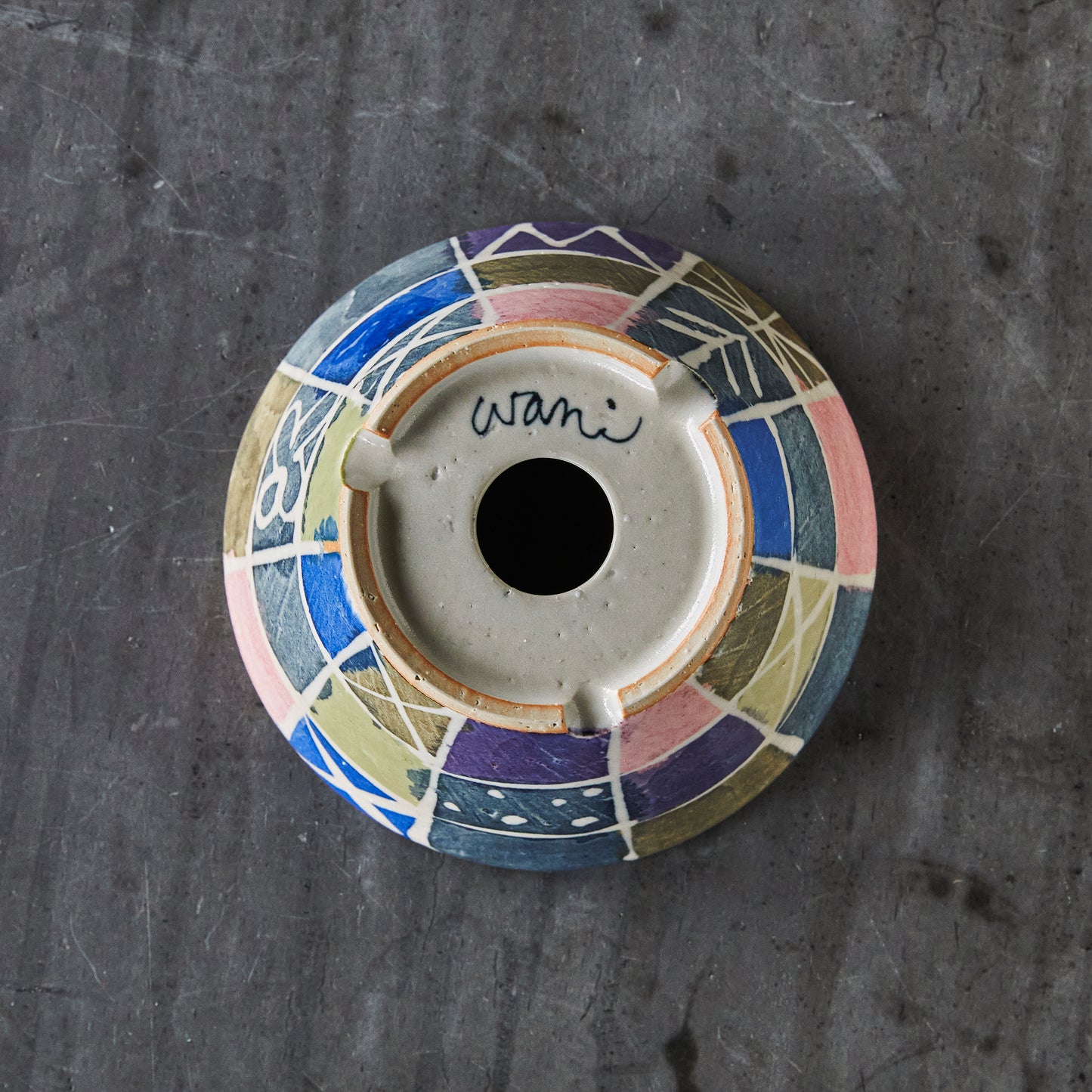 studio wani flower pot Lサイズ【B pattern】