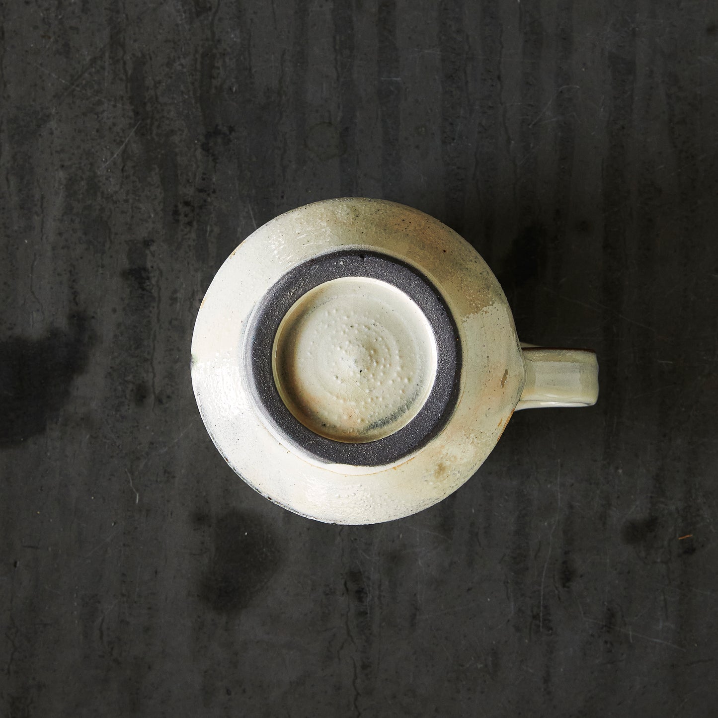 小石原焼 太田哲三窯 マグカップ【三彩 櫛描き】