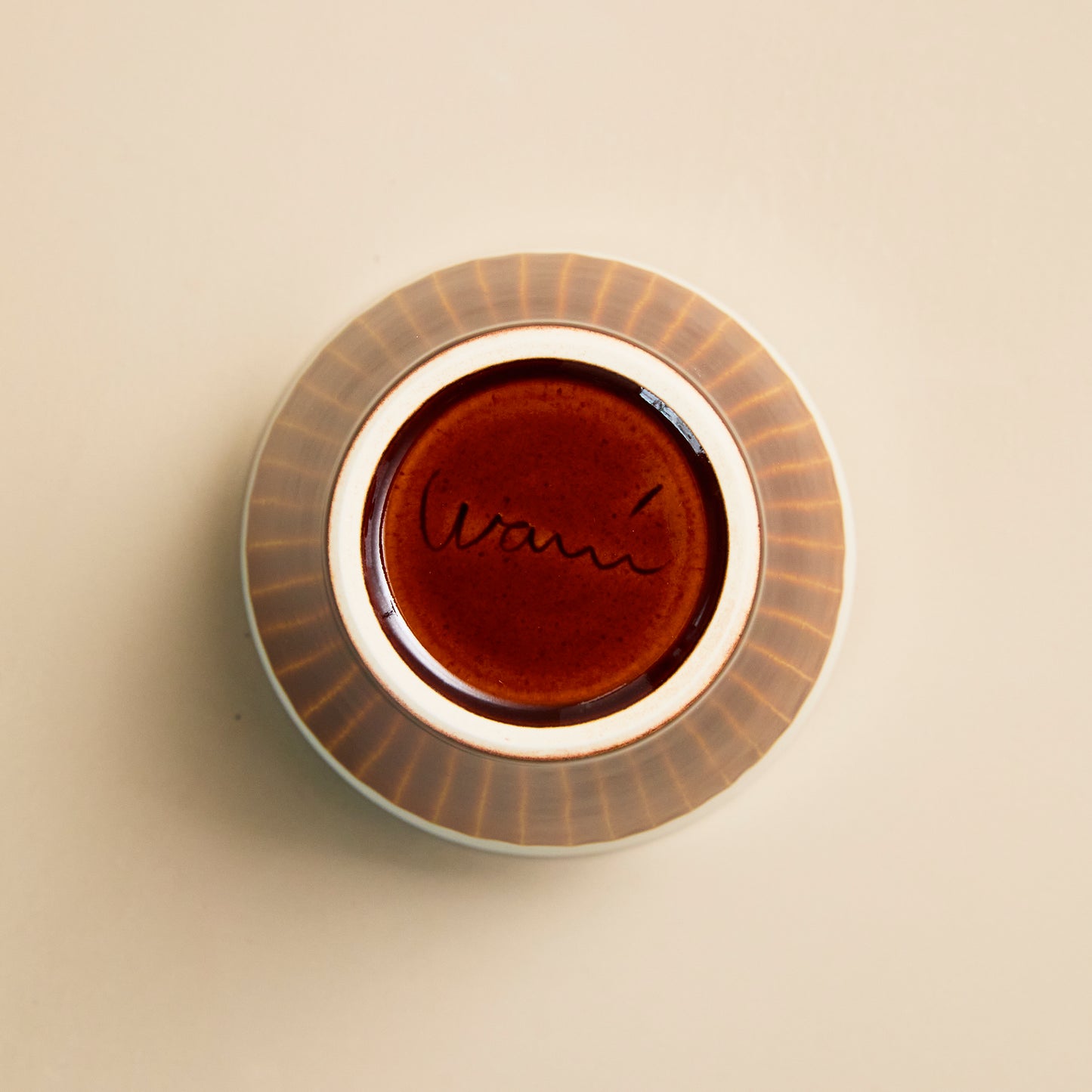 studio wani 掛け分け カップ 大 飴【KINU】