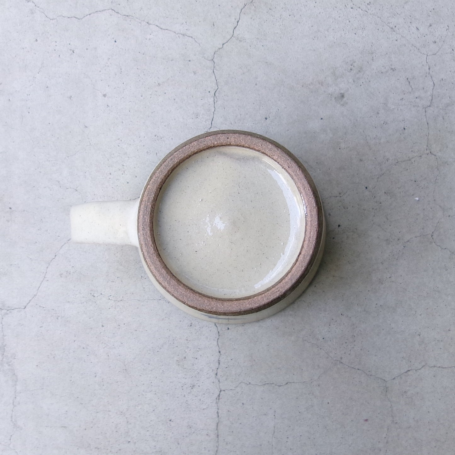 壺屋焼 陶眞窯 マグカップ【赤絵デイゴ】