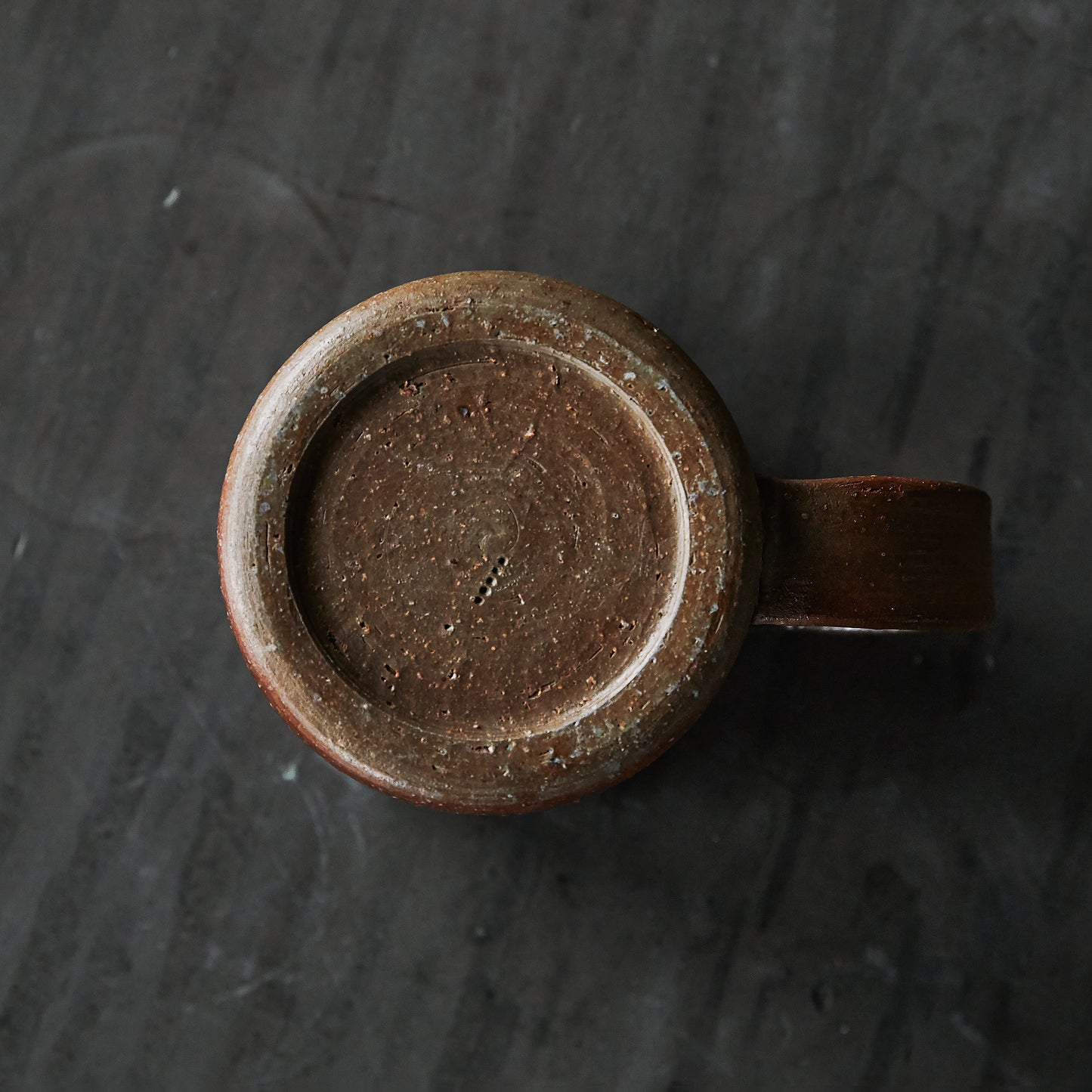 備前焼 木村肇 マグカップ【無釉焼締め】