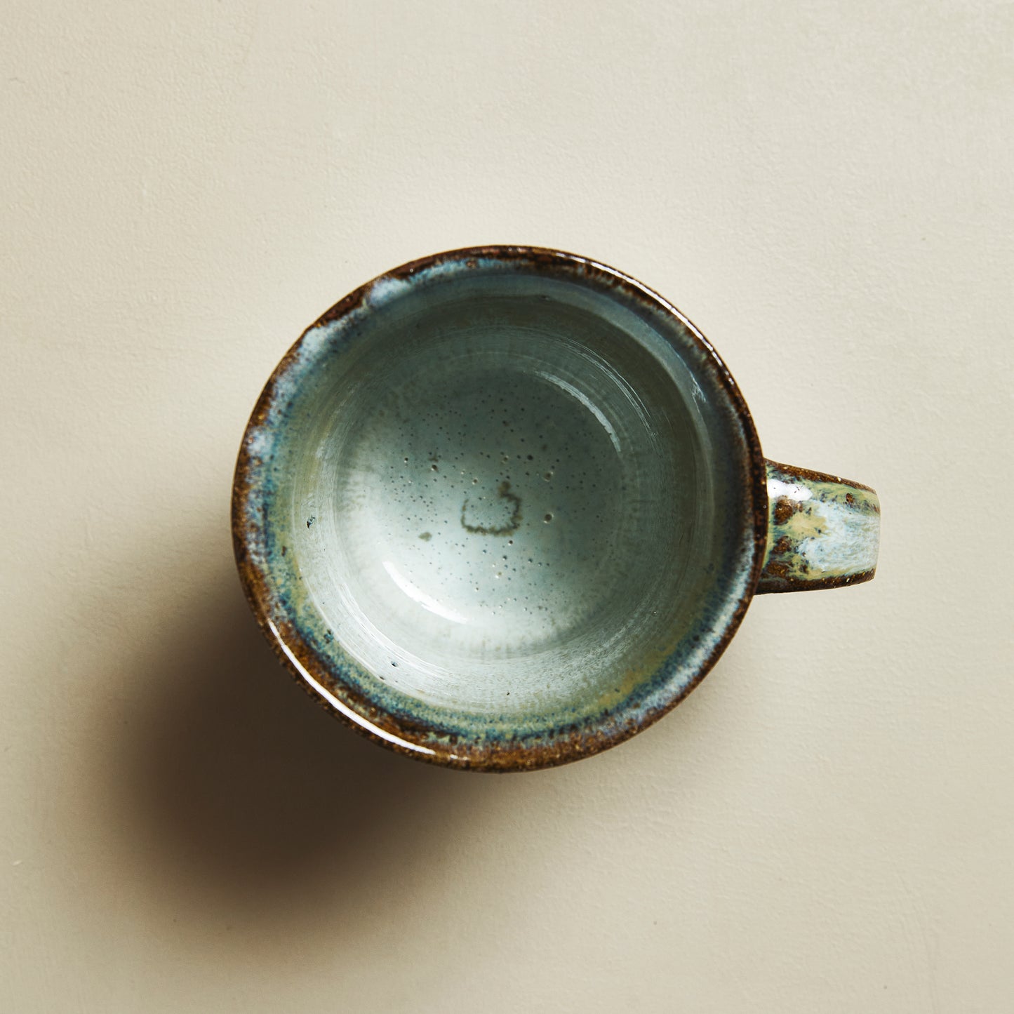 小代焼 ふもと窯 井上泰秋 マグ 【白】