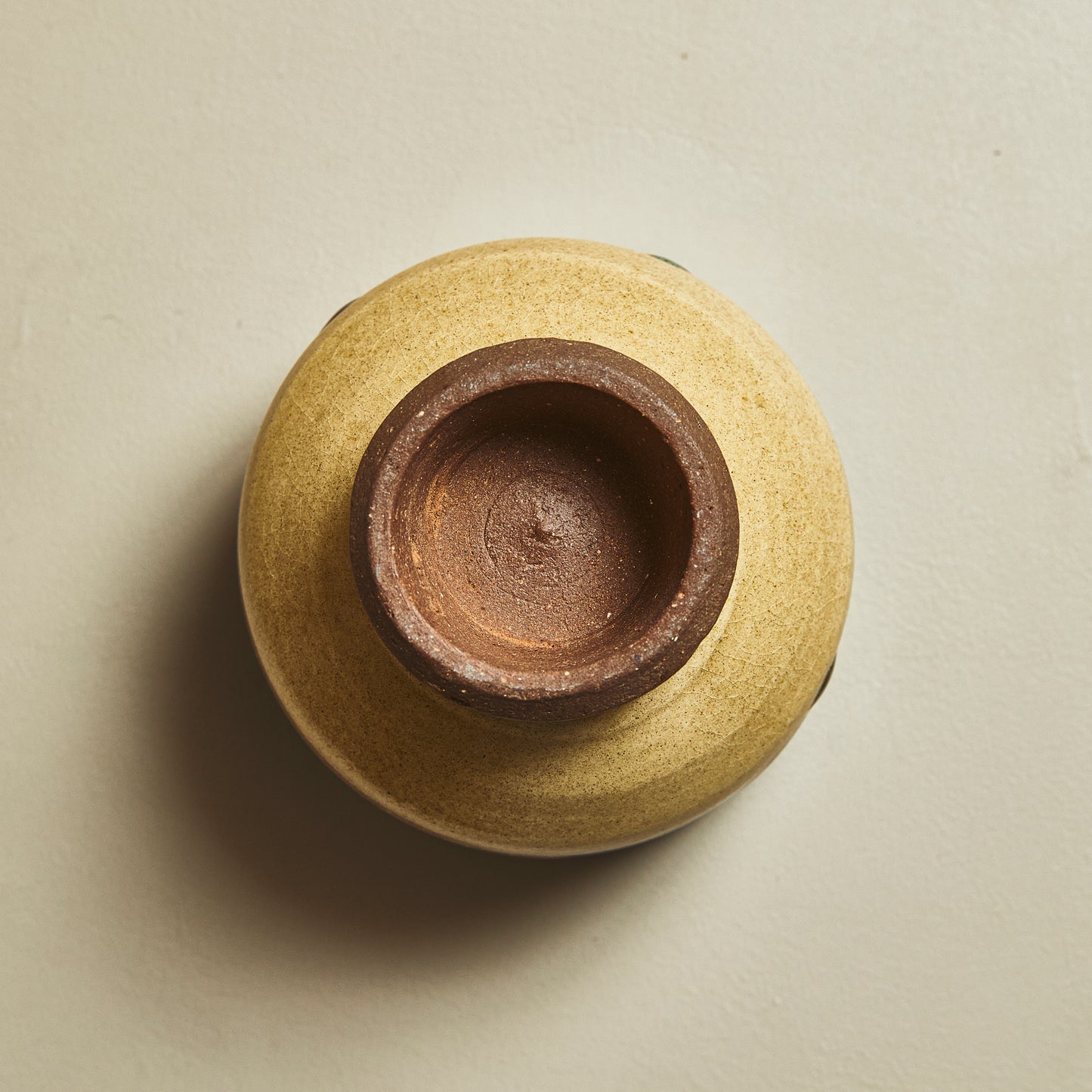 龍門司焼 川原史郎 焼酎カップ【三彩】