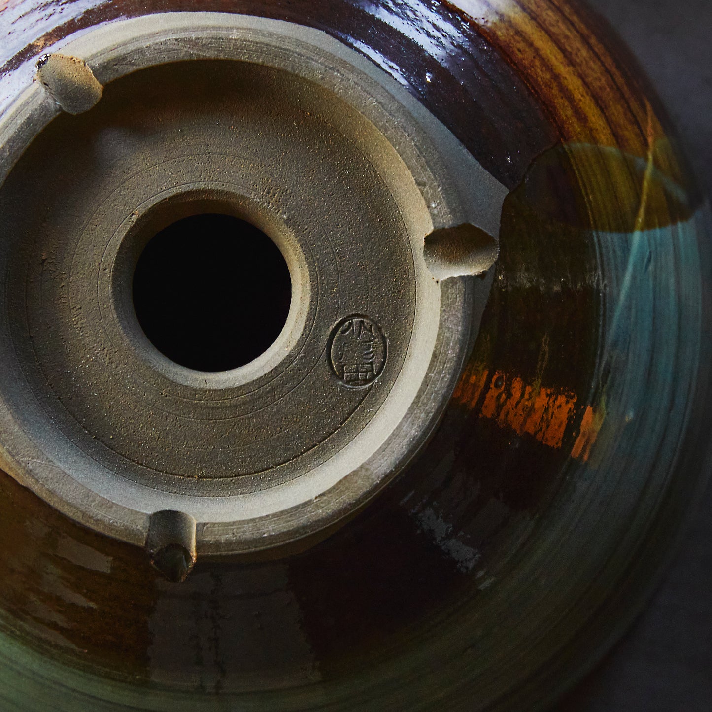 小鹿田焼 坂本拓磨 植木鉢5号