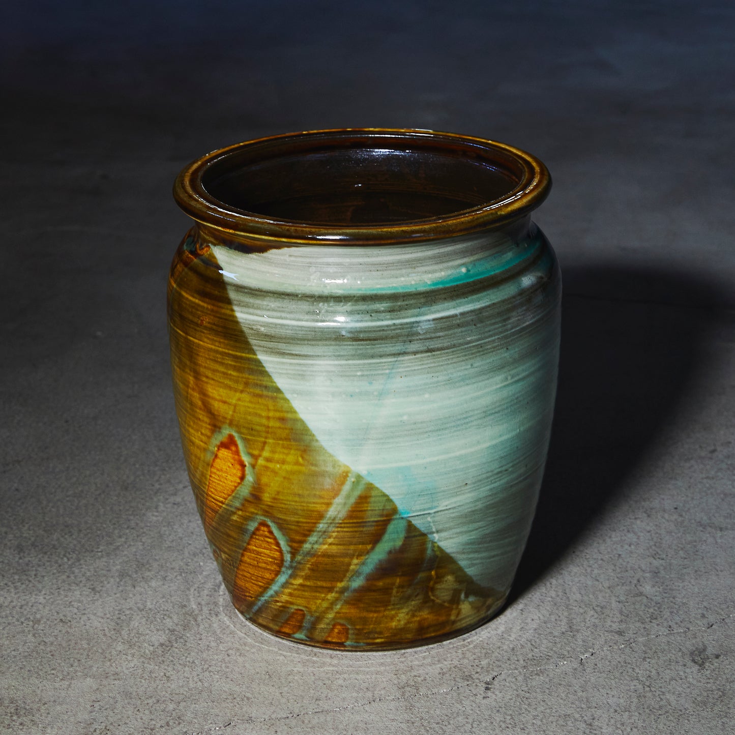 小鹿田焼 坂本拓磨 花瓶 【大】