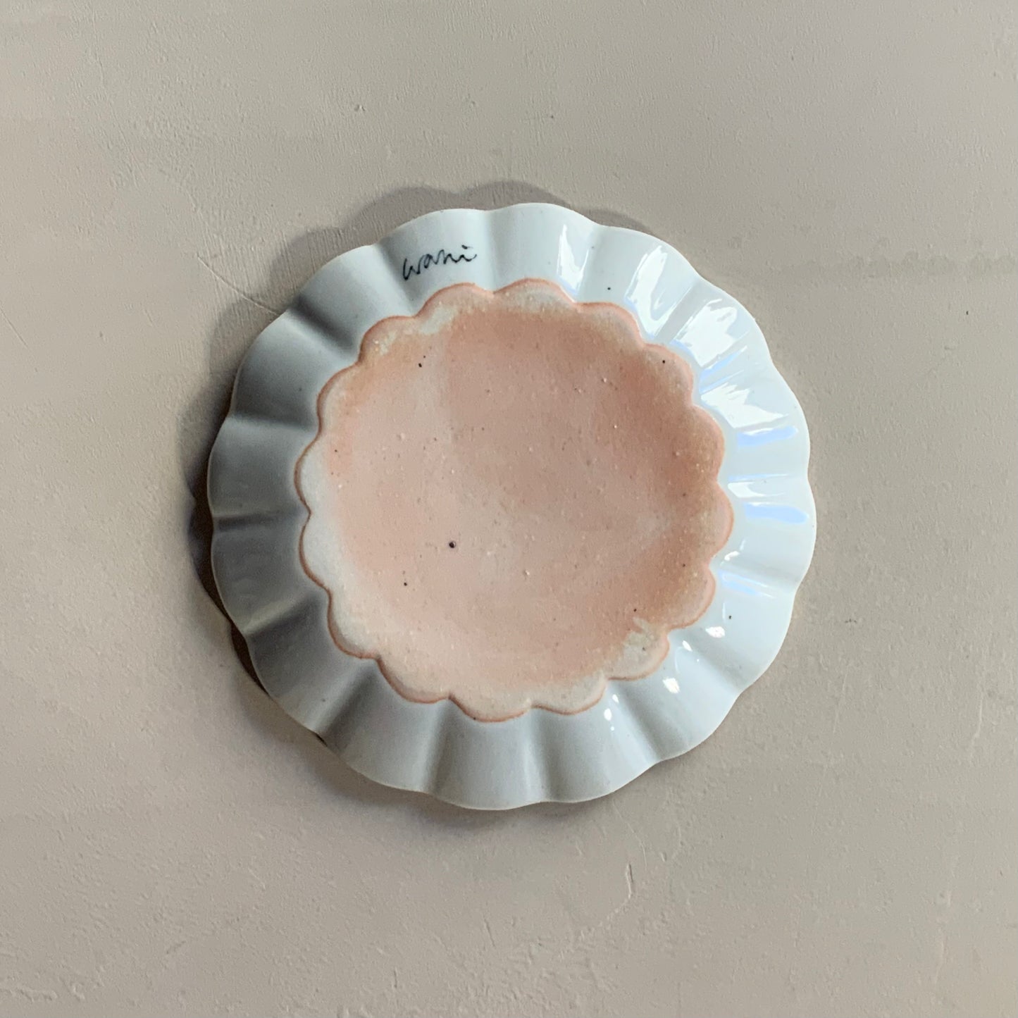 studio wani DINOSAUR 輪花小皿