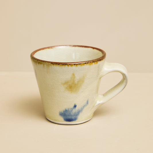 小代焼 ふもと窯 井上亮我 マグカップ【台形】