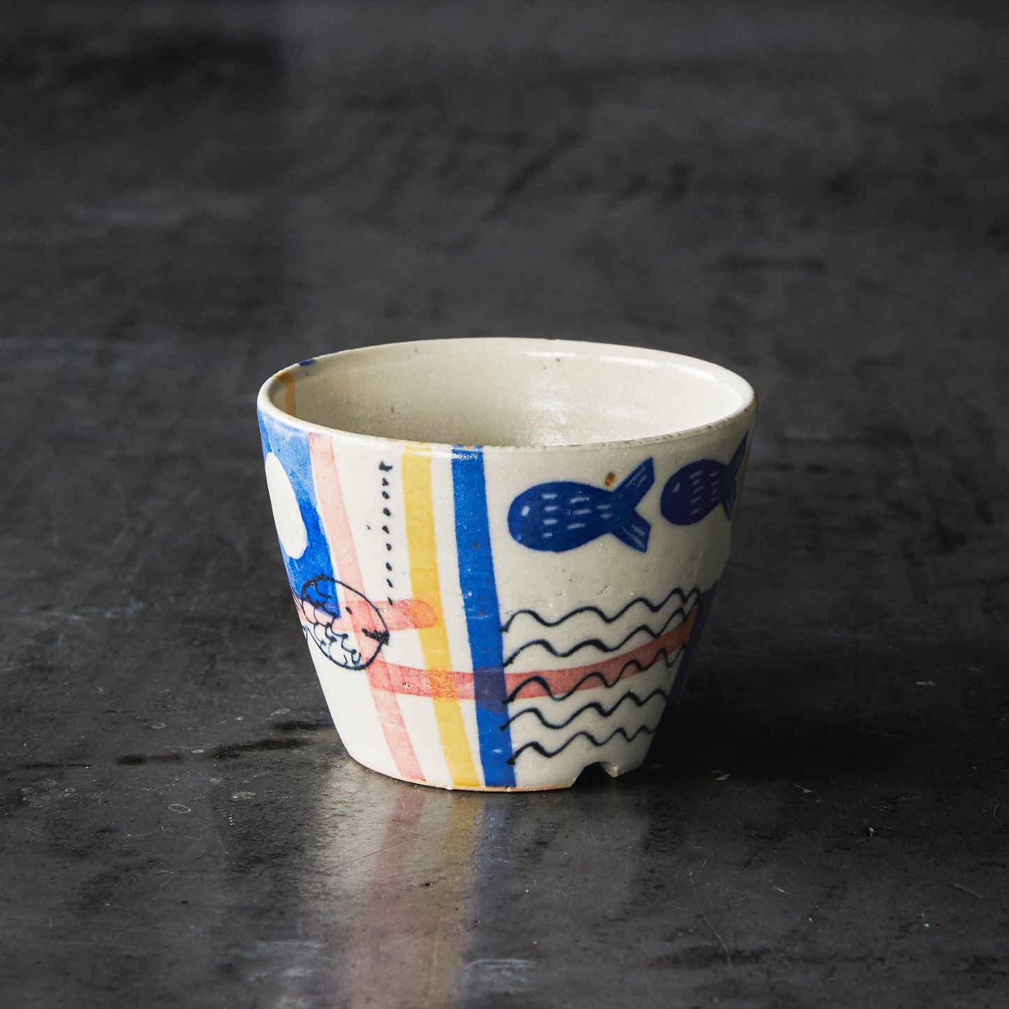 studio wani flower pot SSサイズ【A pattern】