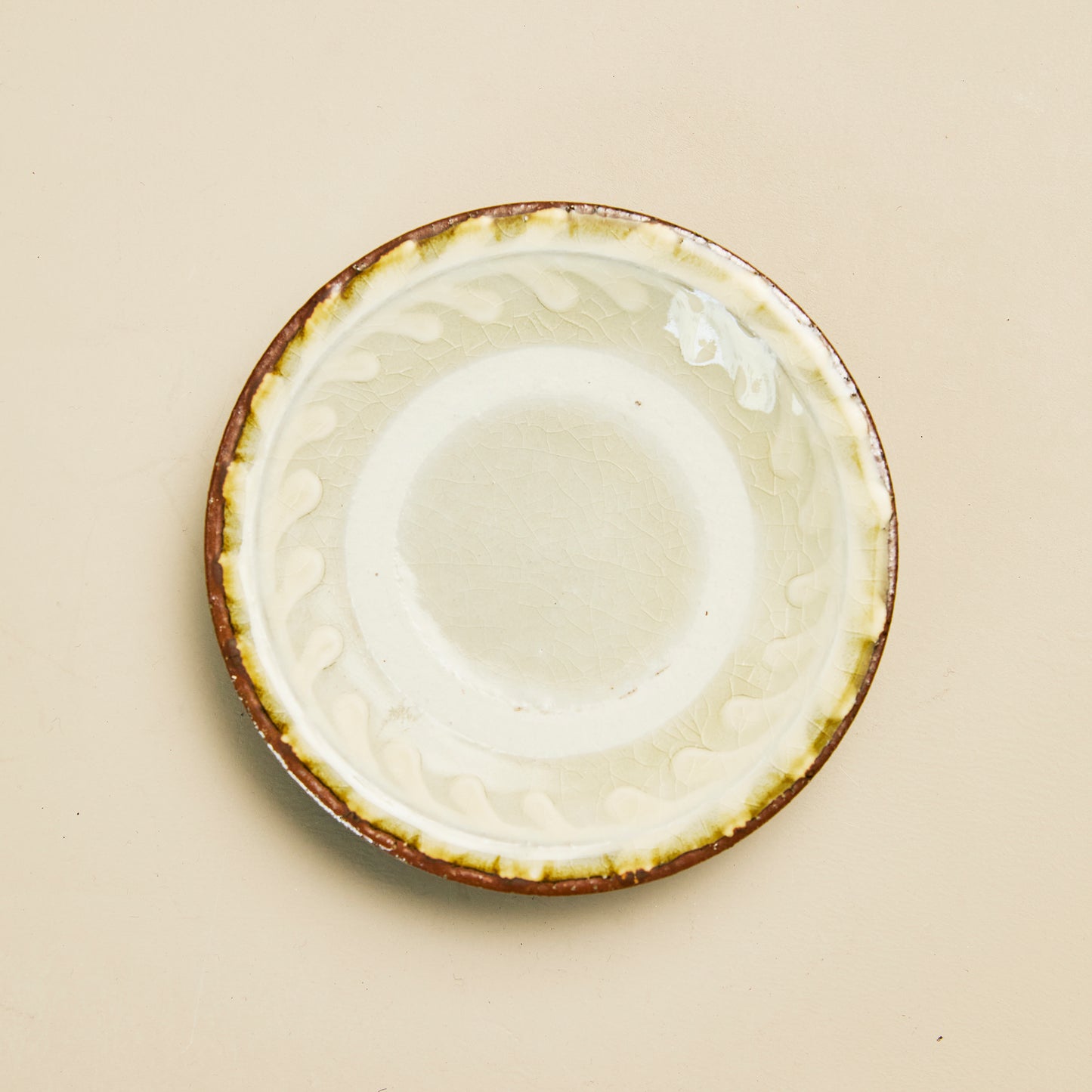 小代焼 ふもと窯 井上亮我 ４寸皿