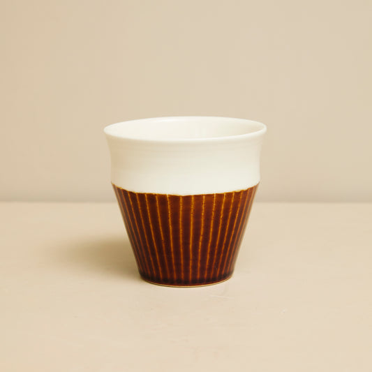 studio wani 掛け分け カップ 大 飴【KINU】
